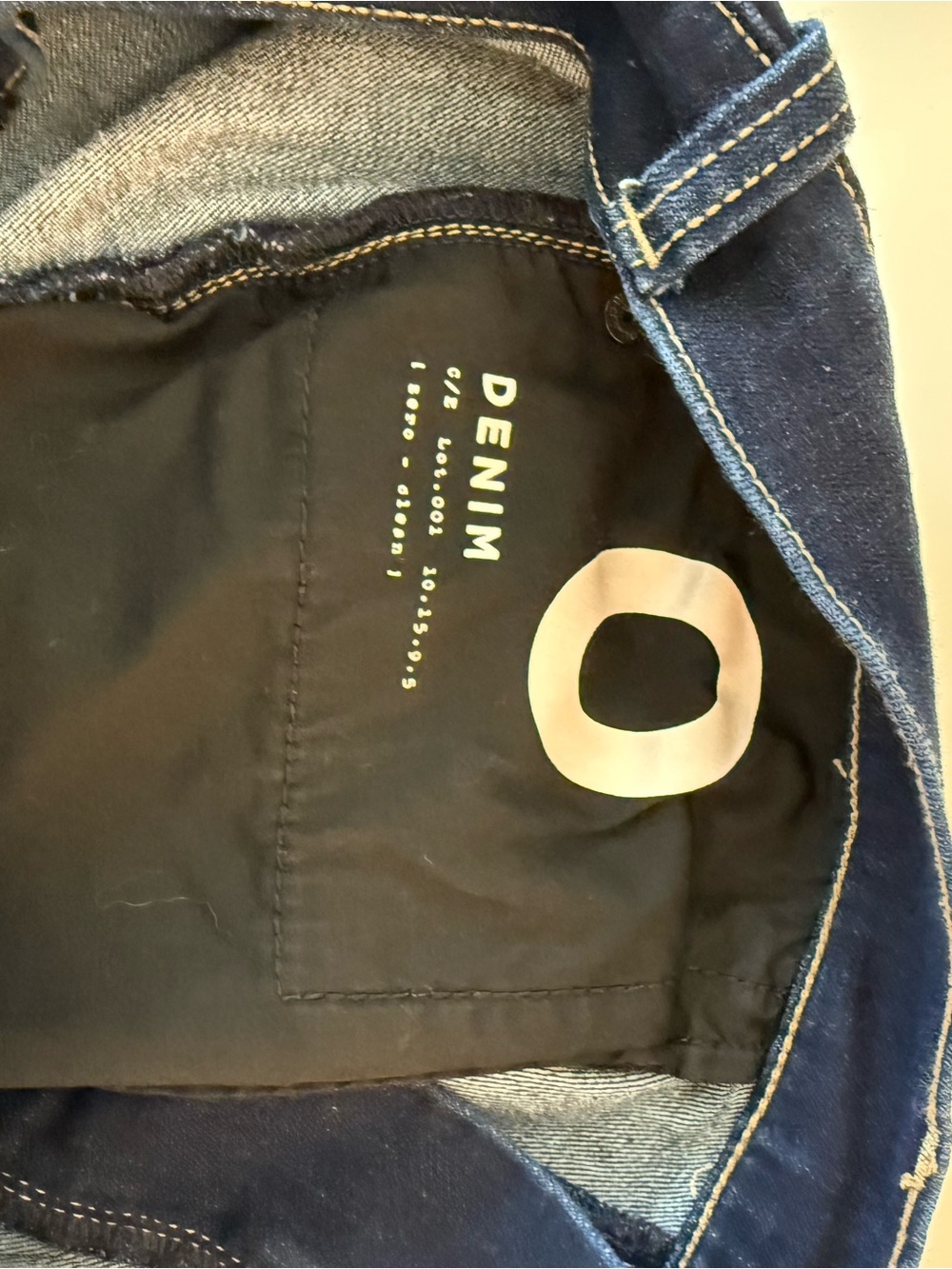 Current Elliott Vintage Cropped Slim Jeans Dark Indigo 31 - Picture 10 of 10